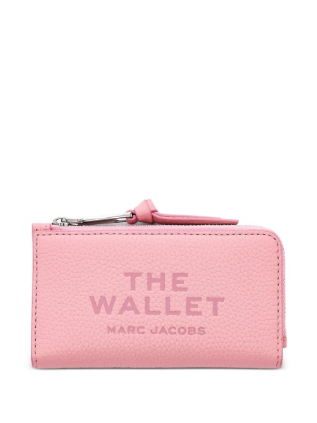 Portofel Marc Jacobs roz din piele
