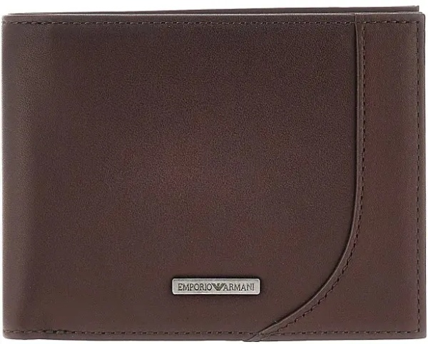Portofele Leather bi-fold wallet