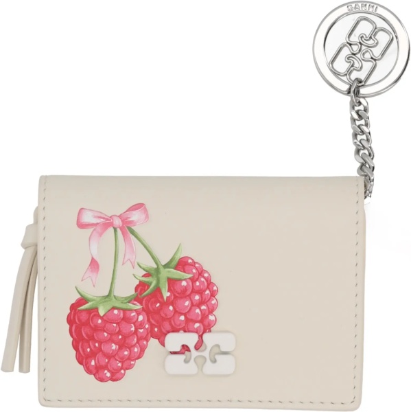 Portofele Portacarte Con Stampa "Raspberry"