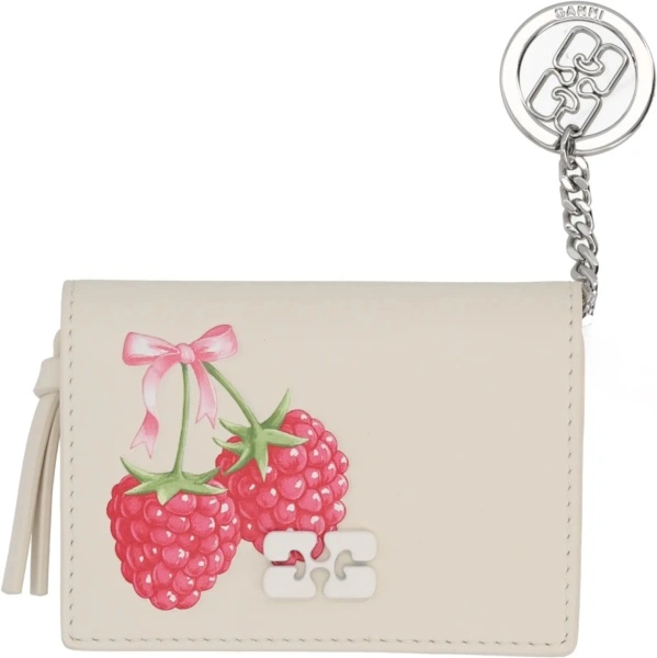 Portofele Portacarte Con Stampa "Raspberry"
