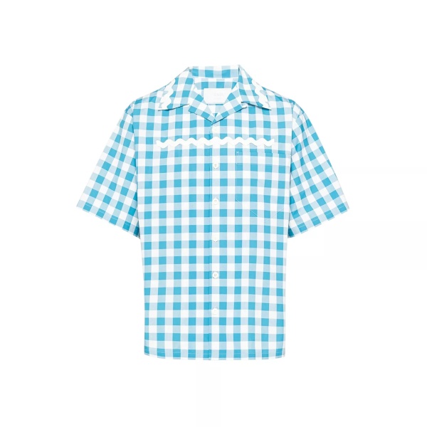 Prada Checked Cotton Shirt