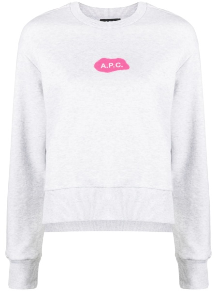 Pulover A.P.C. gri