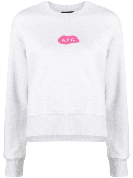 Pulover A.P.C. gri