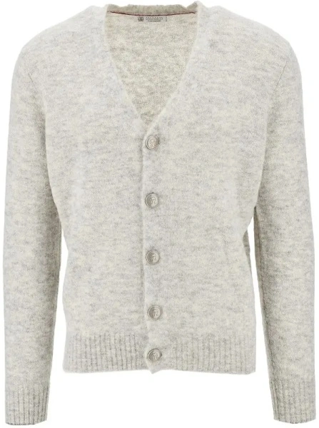 Pulover Alpaca and cashmere blend cardigan