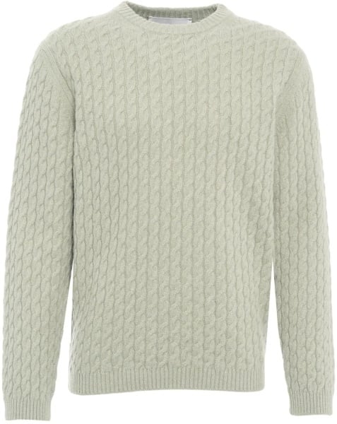 Pulover Cable-knit sweater