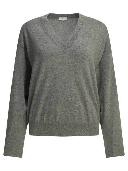Pulover Cashmere V-neck sweater