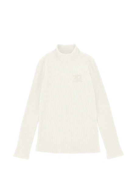 Pulover Ermanno Scervino Kids neutru din vascoza si spandex/elastan