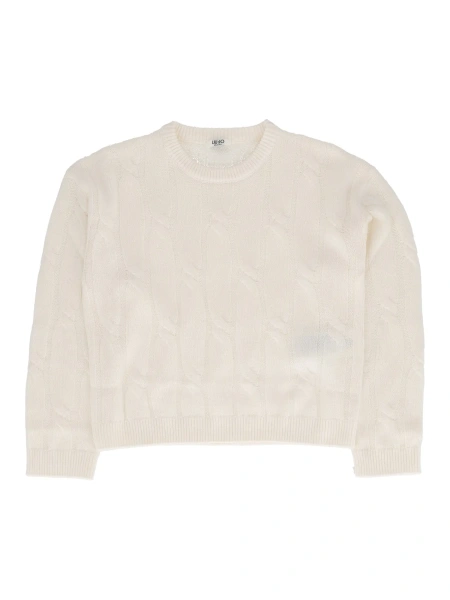 Pulover LIU JO KIDS alb