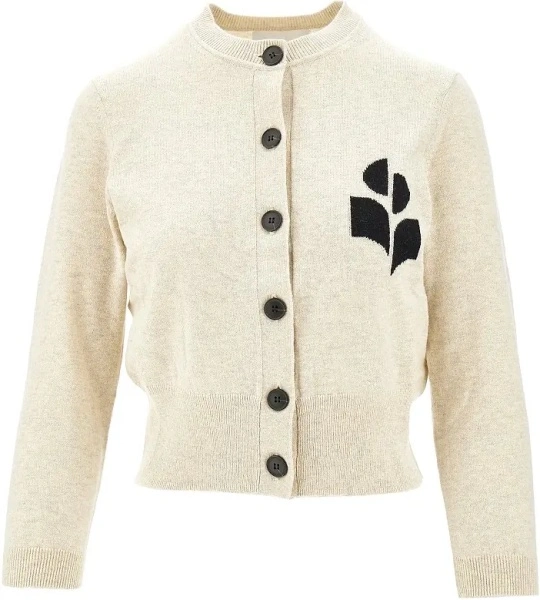 Pulover 'Newton' cotton and wool cardigan
