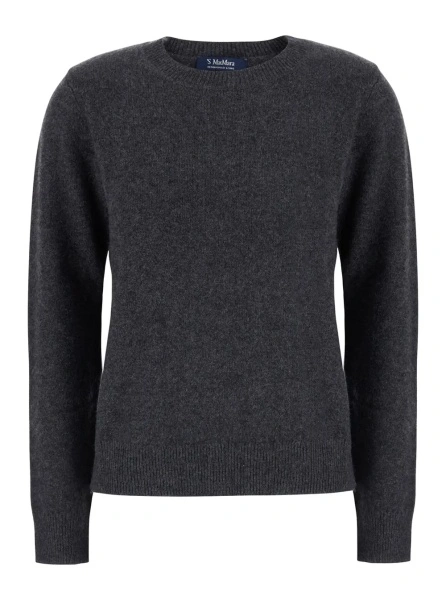 Pulover 'S MAXMARA gri din lana