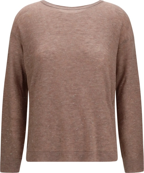 Pulover Sequin-embellished Sweater