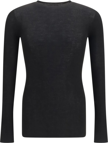Pulover Slim ribbed long-sleeve Sweater