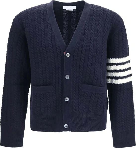 Pulover Thom Browne albastru