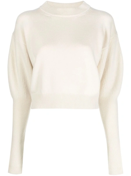 Pulover tricotat Alexander McQueen neutru