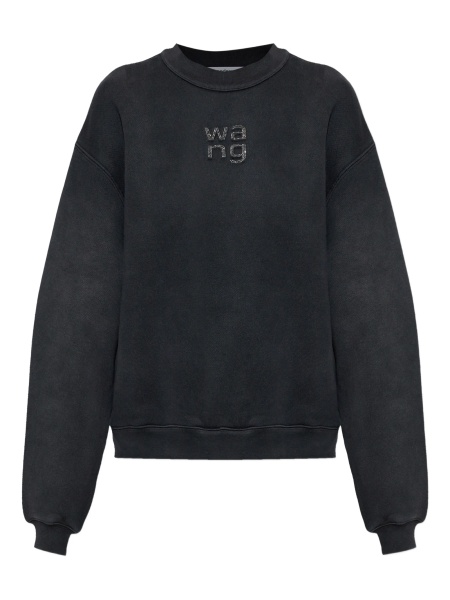 Pulover tricotat Alexander Wang gri