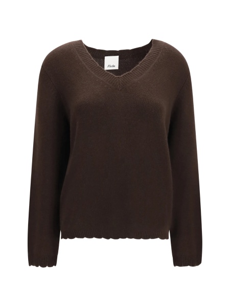 Pulover tricotat Allude maro