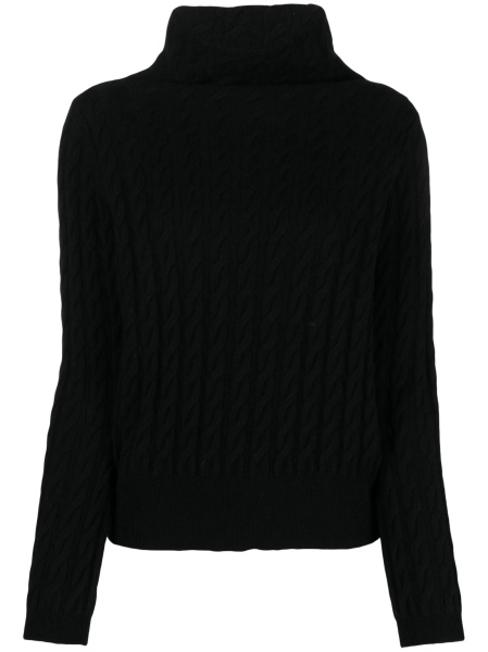 Pulover tricotat Allude negru
