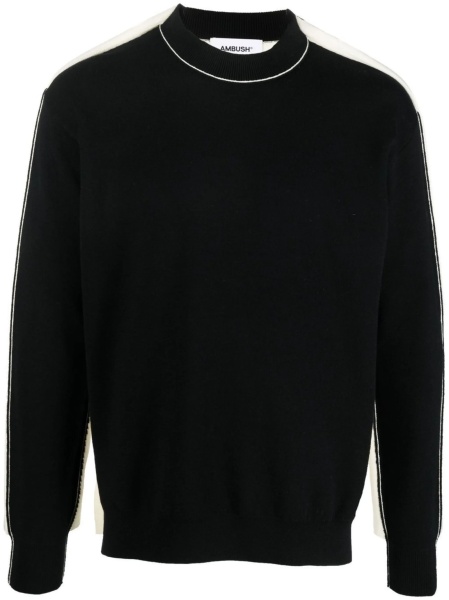 Pulover tricotat AMBUSH negru
