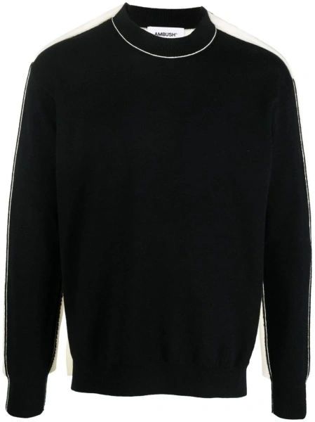 Pulover tricotat AMBUSH negru
