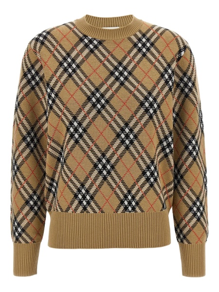 Pulover tricotat Burberry neutru