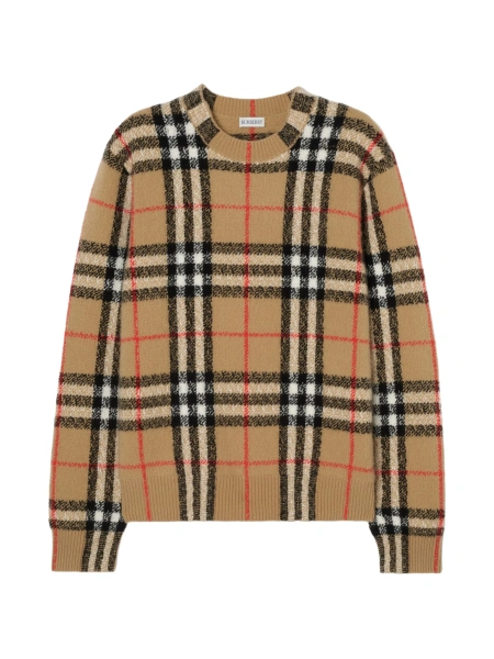 Pulover tricotat Burberry neutru
