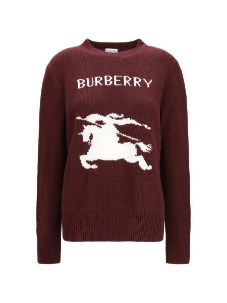 Pulover tricotat Burberry rosu