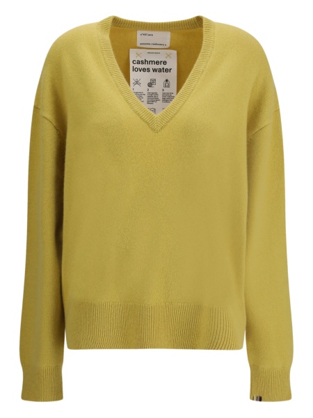 Pulover tricotat EXTREME CASHMERE galben