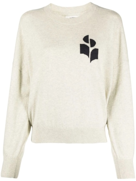 Pulover tricotat ISABEL MARANT ETOILE neutru