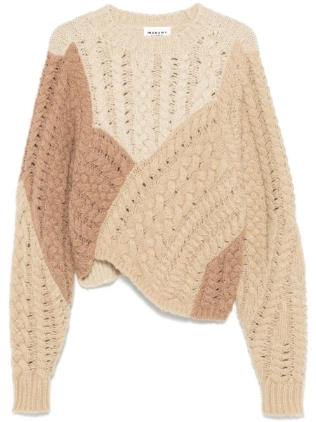 Pulover tricotat ISABEL MARANT ETOILE neutru