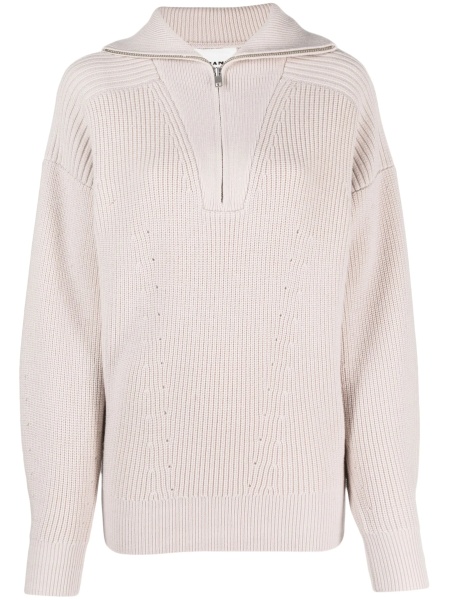 Pulover tricotat ISABEL MARANT ETOILE neutru