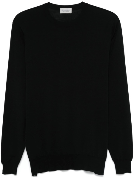 Pulover tricotat John Smedley negru
