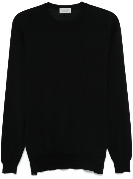 Pulover tricotat John Smedley negru