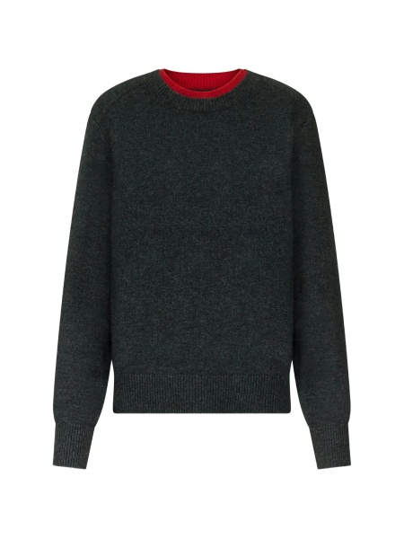 Pulover tricotat LOULOU DE SAISON gri