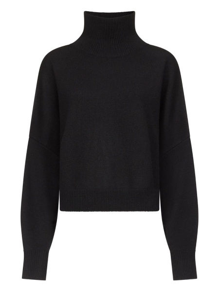 Pulover tricotat LOULOU DE SAISON negru