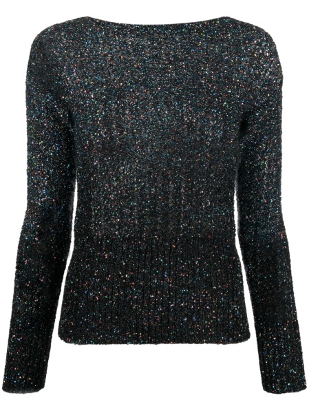 Pulover tricotat Maison Margiela albastru