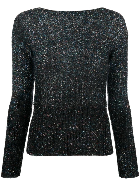 Pulover tricotat Maison Margiela albastru