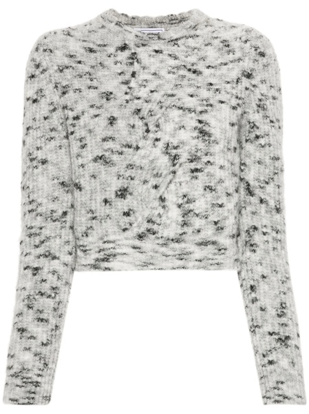 Pulover tricotat MOSCHINO JEANS gri