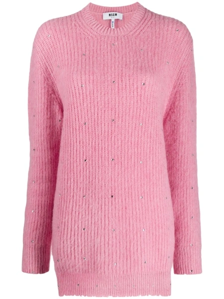 Pulover tricotat MSGM roz