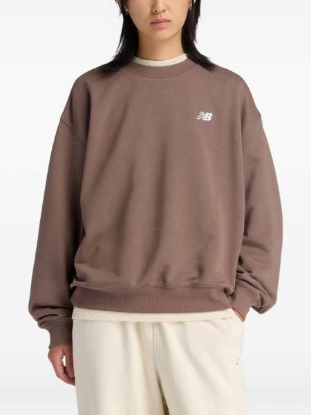 Pulover tricotat New Balance maro