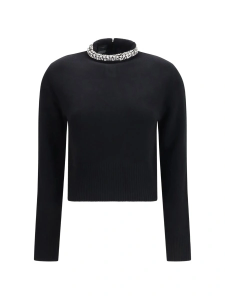 Pulover tricotat Pinko negru