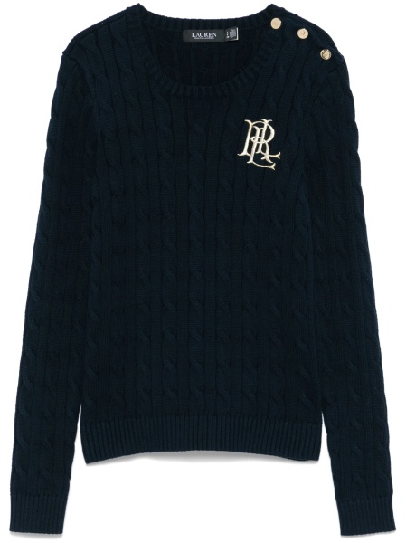 Pulover tricotat Ralph Lauren albastru