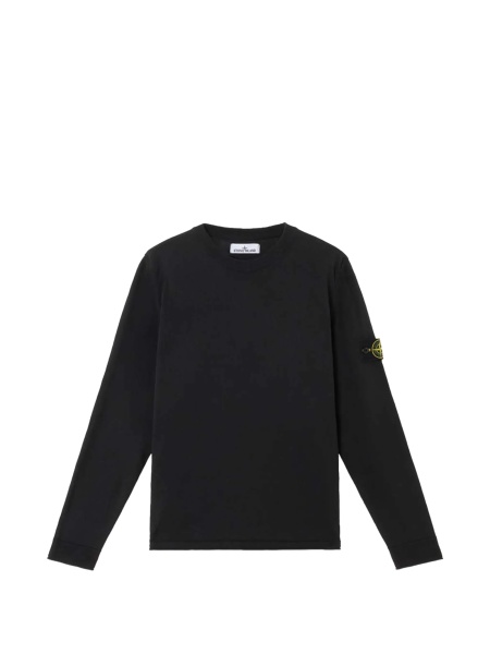 Pulover tricotat Stone Island negru