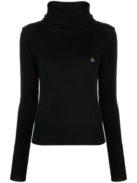 Pulover tricotat Vivienne Westwood negru