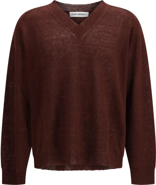 Pulover V-neck Sweater