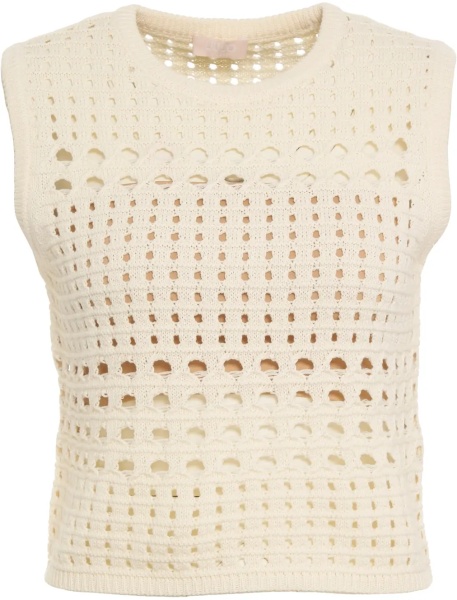 Pulovere Open knit top