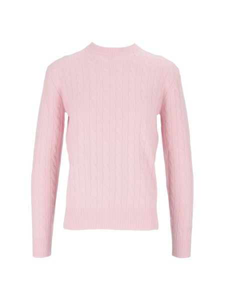 Pulovere SORBONNE BRAID WOOL-21 PINK