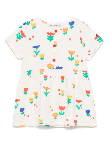 Rochie casual Bobo Choses neutra