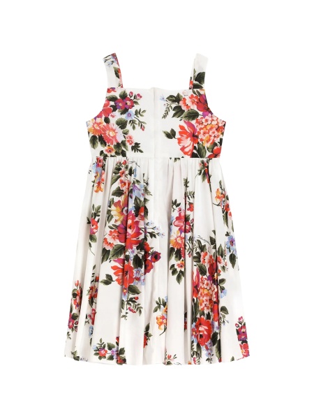Rochie casual Dolce & Gabbana alba din bumbac