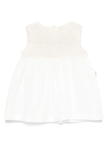 Rochie casual TEDDY & MINOU alba