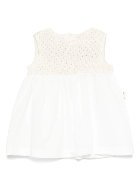 Rochie casual TEDDY & MINOU alba